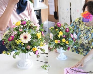 レッスンでした♪｜「アグレアーブル花や」　（徳島県吉野川市の花キューピット加盟店 花屋）のブログ
