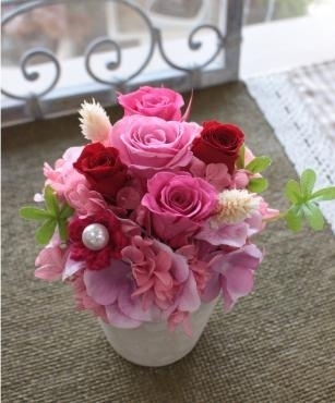 暑くなる季節は「枯れない花」を贈りましょう♪｜「アグレアーブル花や」　（徳島県吉野川市の花キューピット加盟店 花屋）のブログ